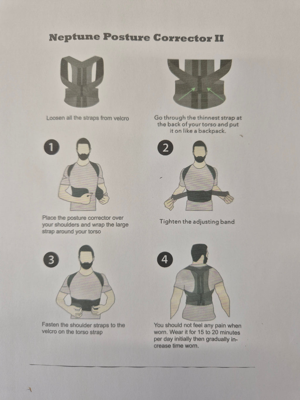‘Neptune’ Posture Corrector
