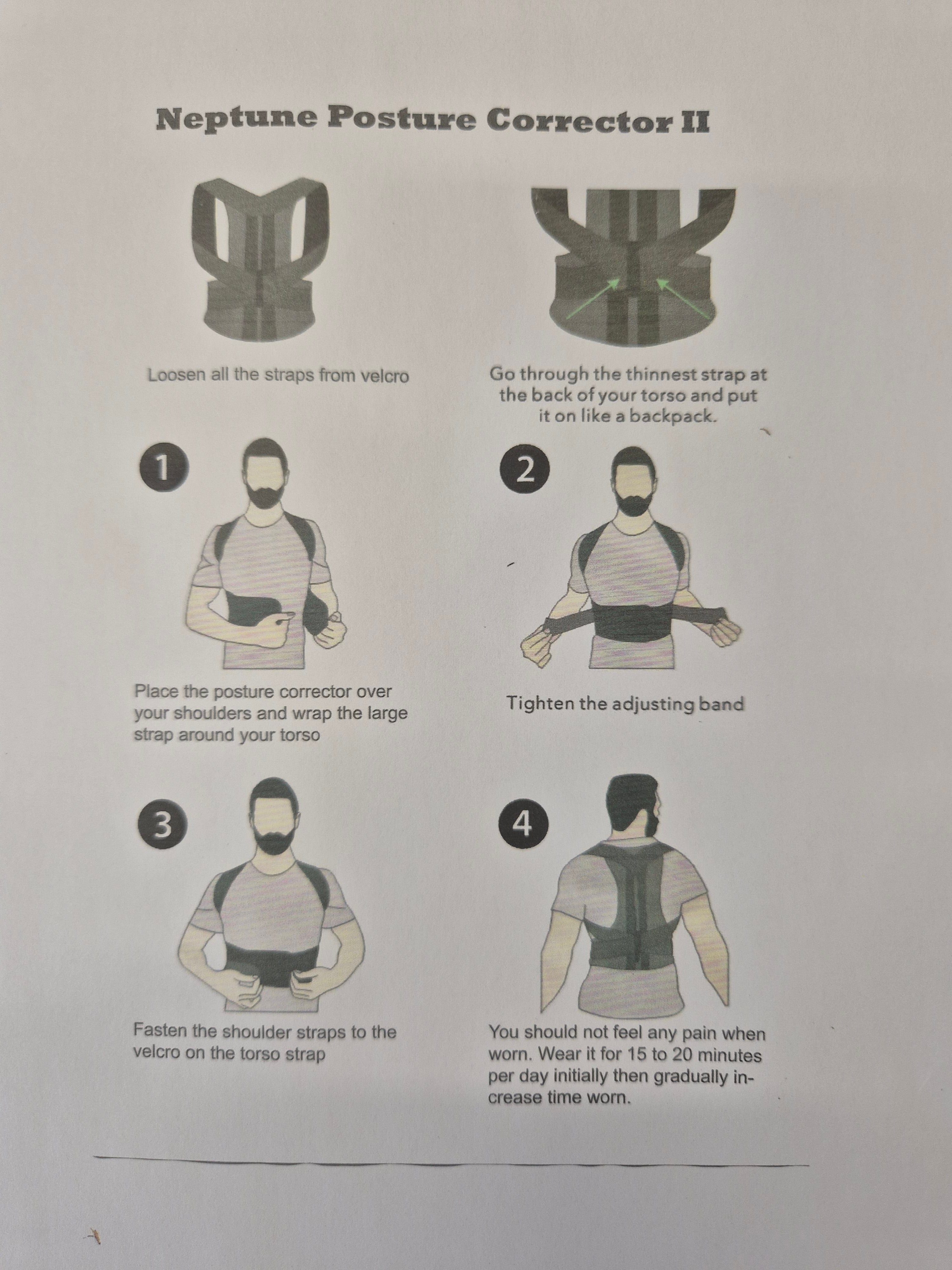 ‘Neptune’ Posture Corrector
