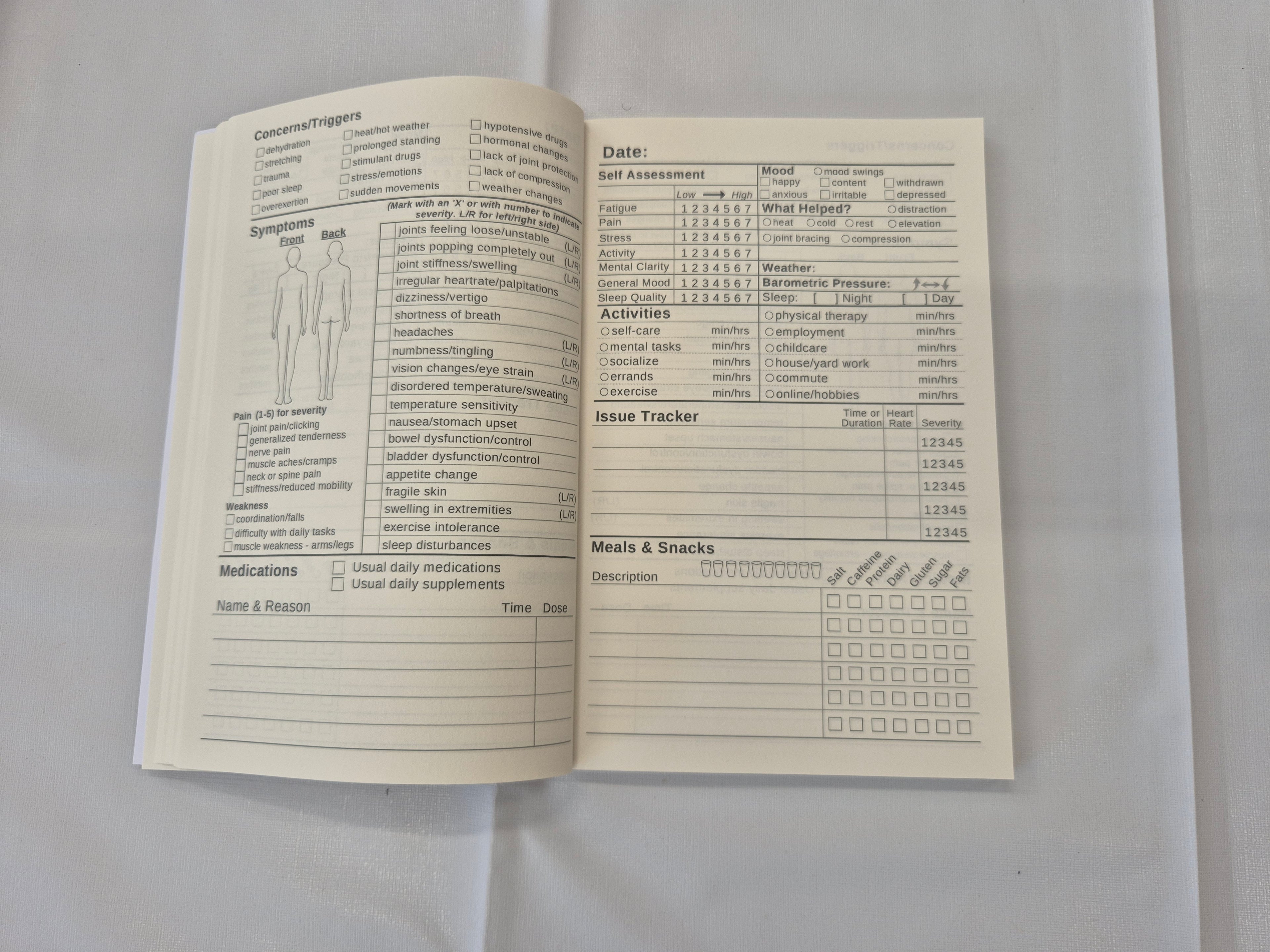 EDS Society - Ehlers Danlos Syndrome Symptom Tracker