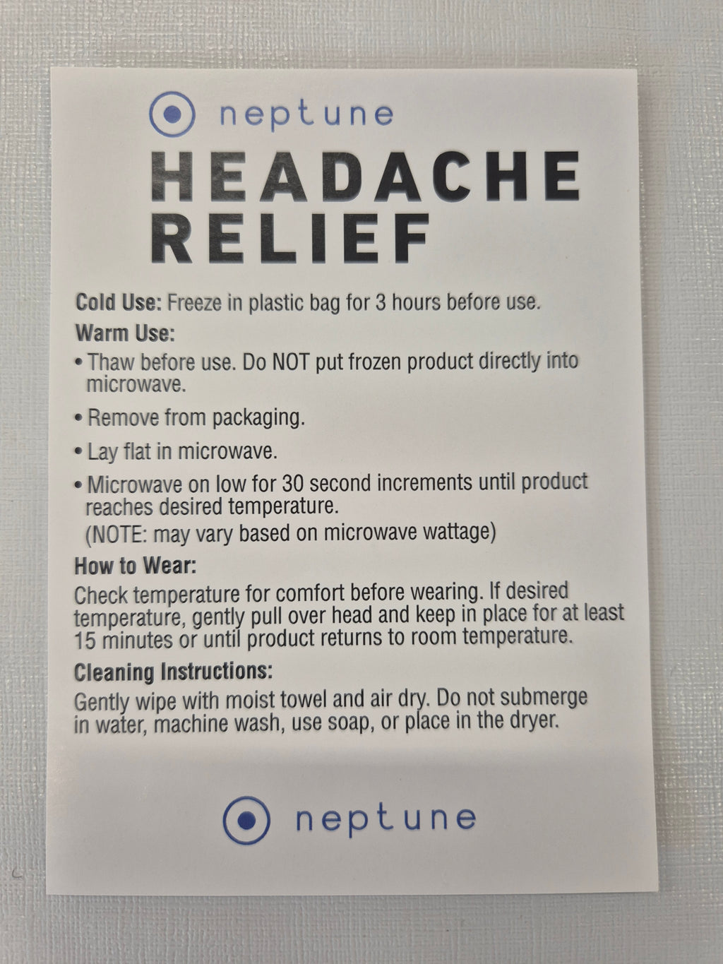 ‘Neptune’ Headache Full Mask Pink