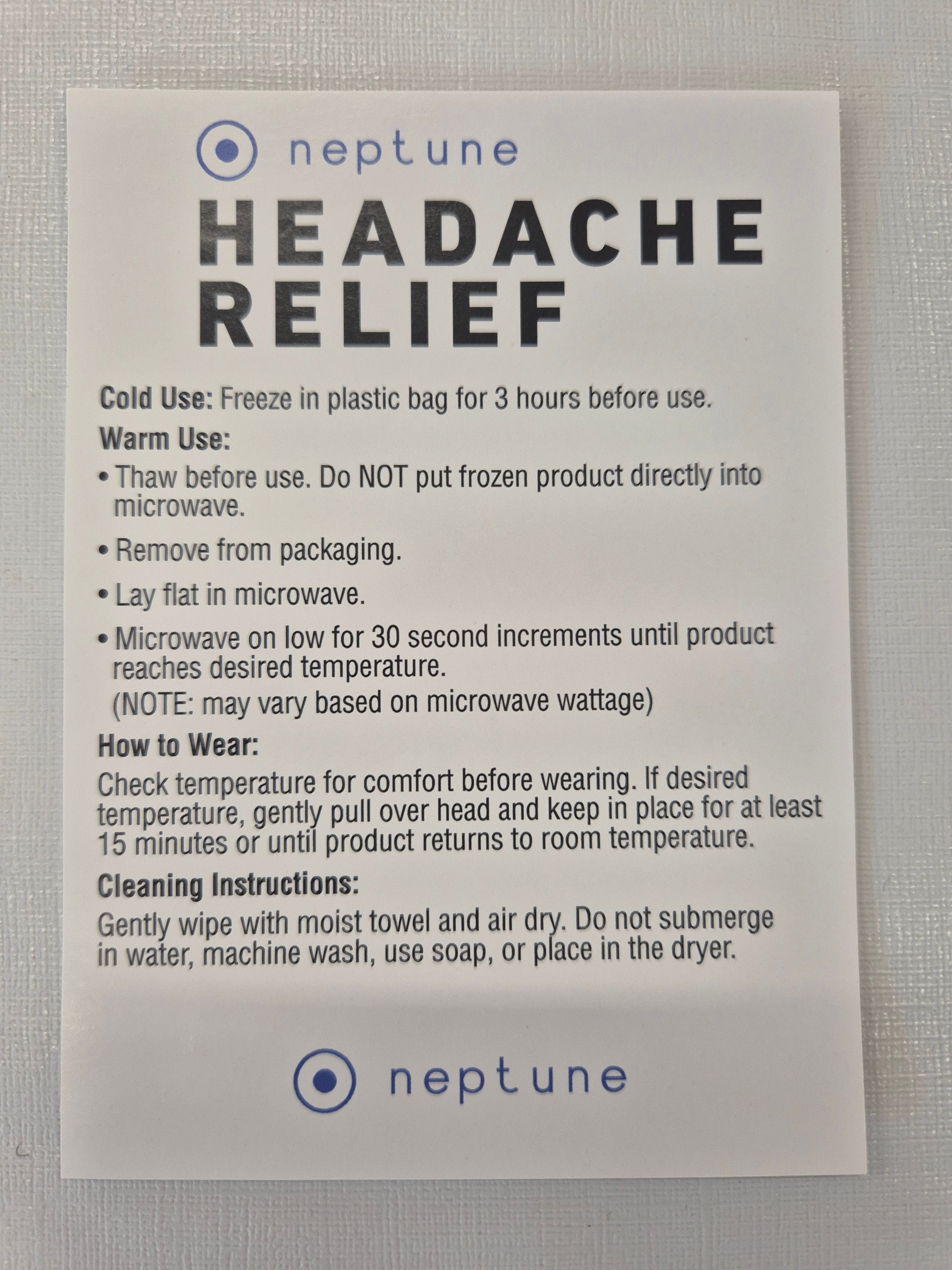 ‘Neptune’ Headache Full Mask Pink